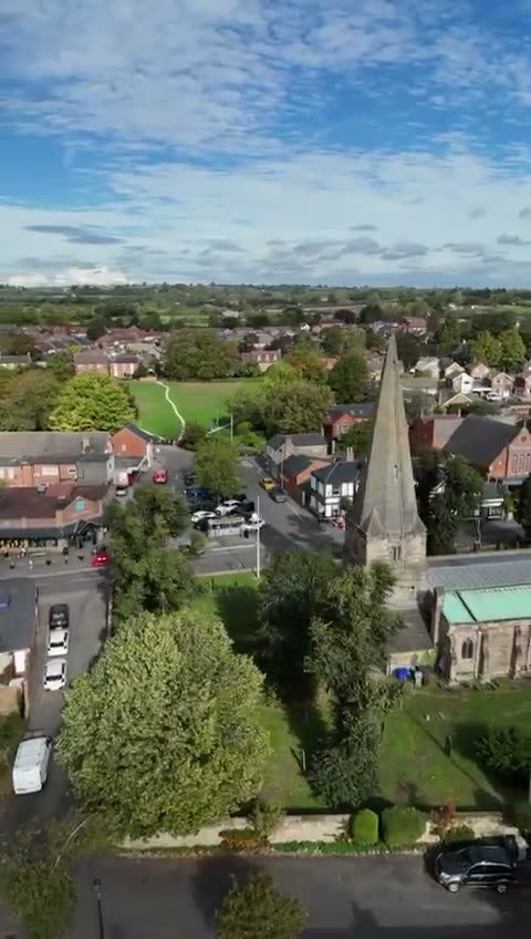 Breaston from the air