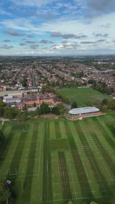 Long Eaton from the air